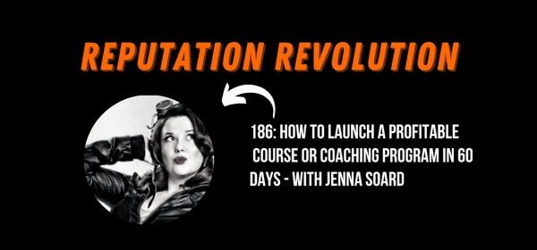 EP 186 How to create and launch a course, membership or group coaching program in under 60 days with Jenna Soard