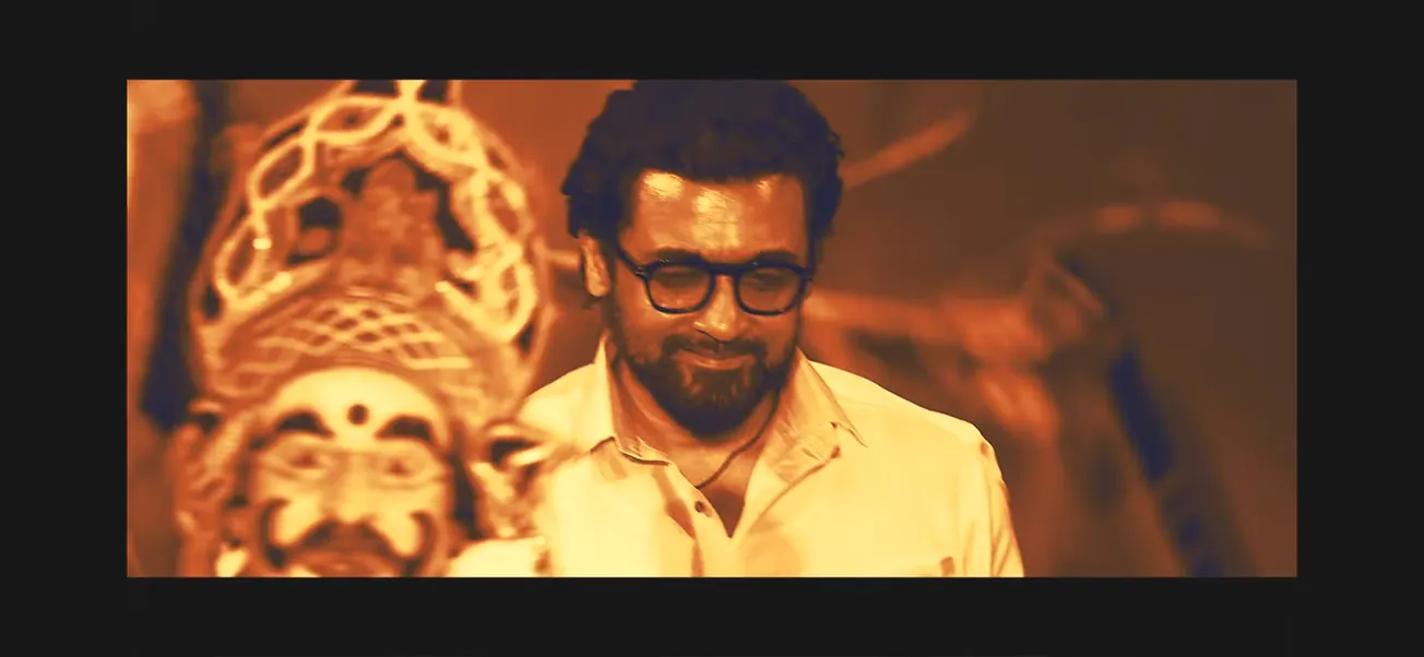 From a song in the Tamil film Karuppu.