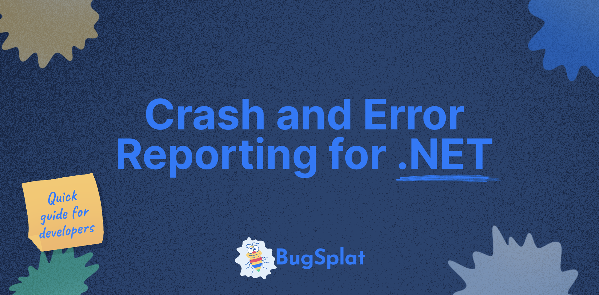Crash and Error Reporting for .NET