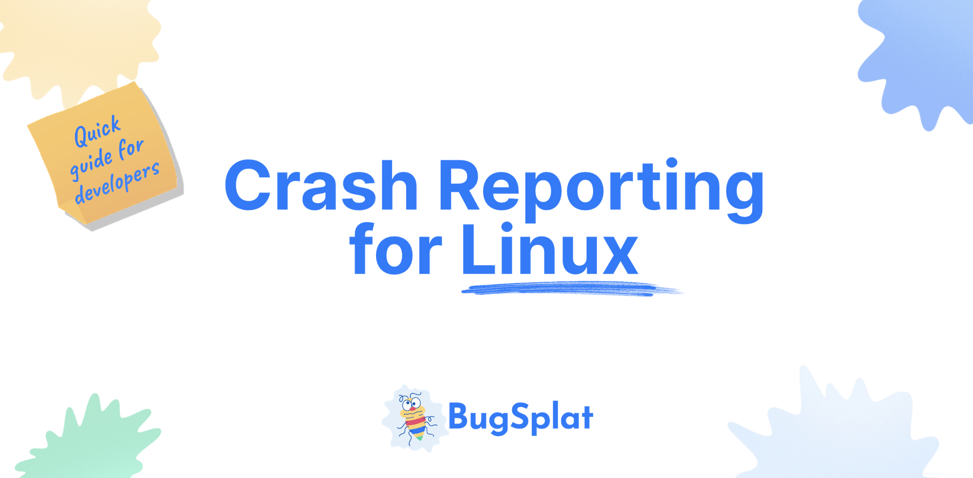 Crash Reporting for Linux