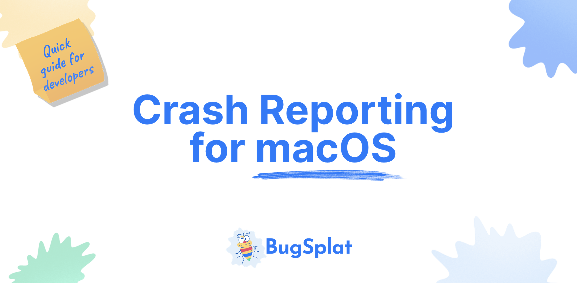 Crash Reporting for macOS