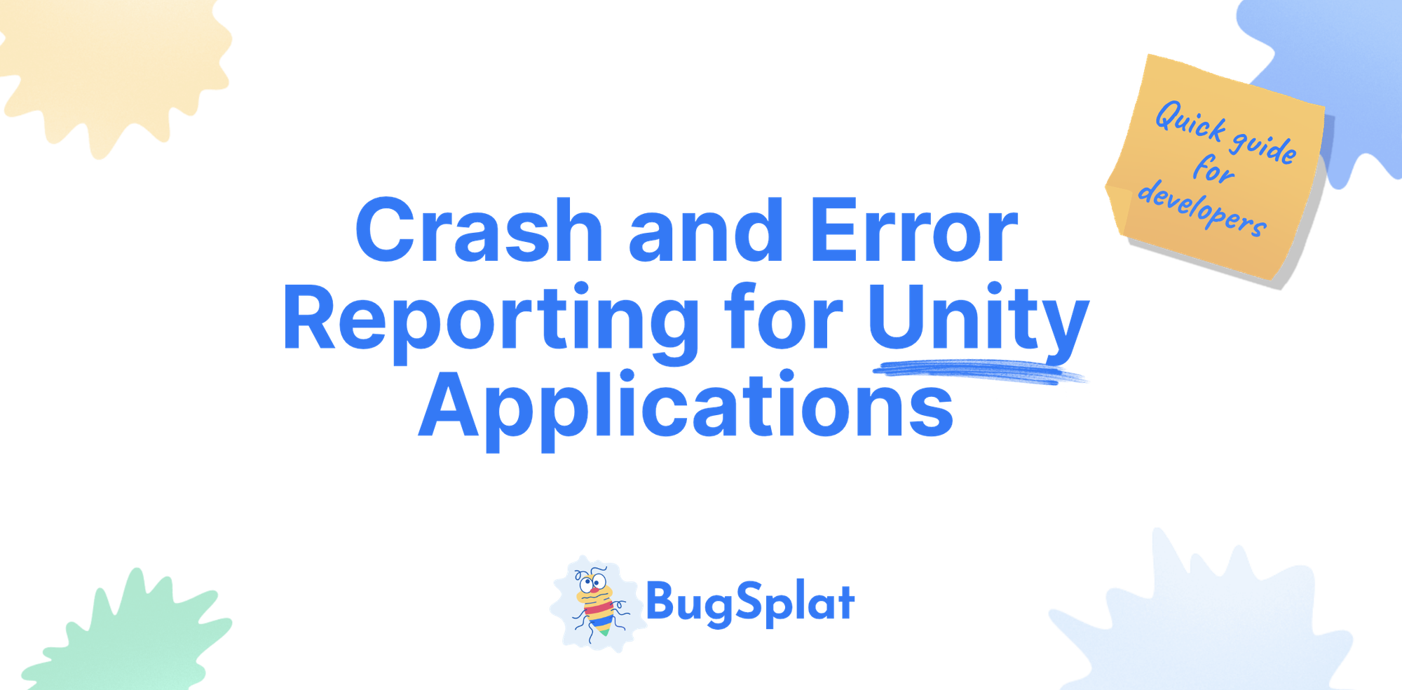 Crash Reporting for Unity