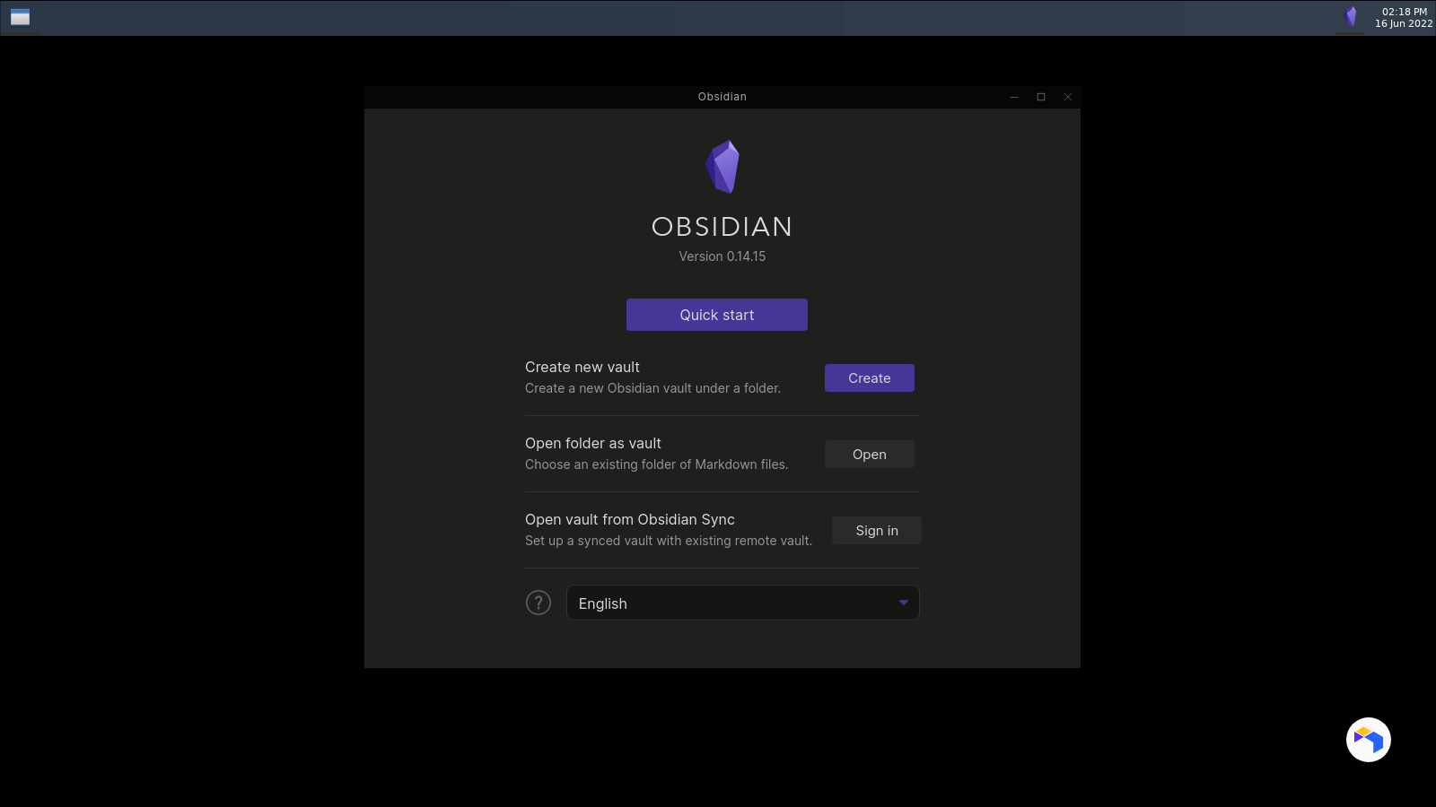 Obsidian on Neverinstall