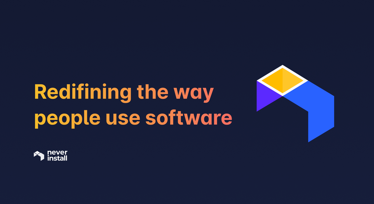 Redefining the way people use software