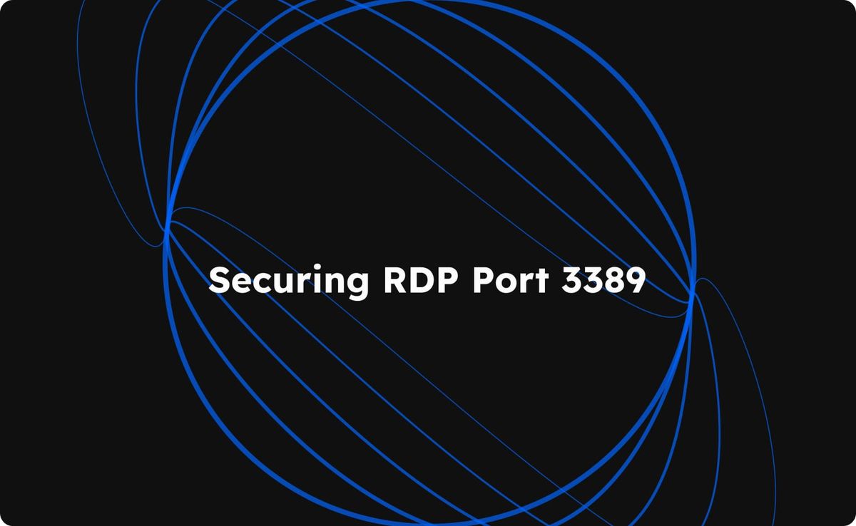 Securing your RDP Ports
