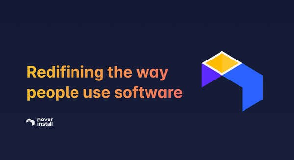Redefining the way people use software