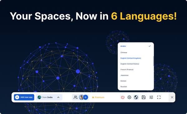 Introducing native language selections
