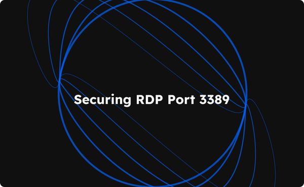 Securing your RDP Ports