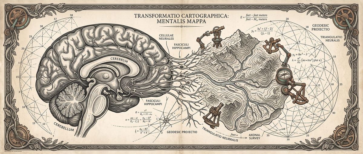 Why Your Brain Navigates Thoughts Like Landscapes