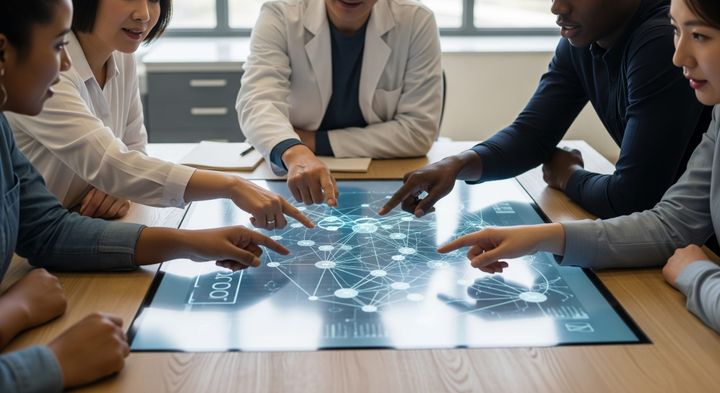 "Collective Artificial Intelligence and Evolutionary Dynamics"