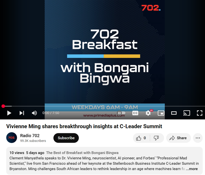 Breakfast with Bongani