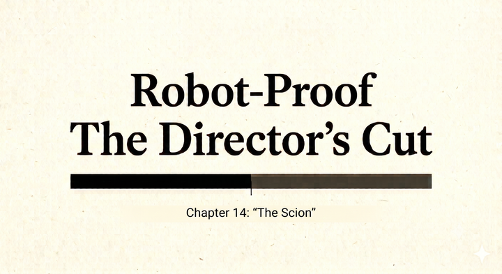 Robot-Proof Director's Cut Chp 14: The Scion