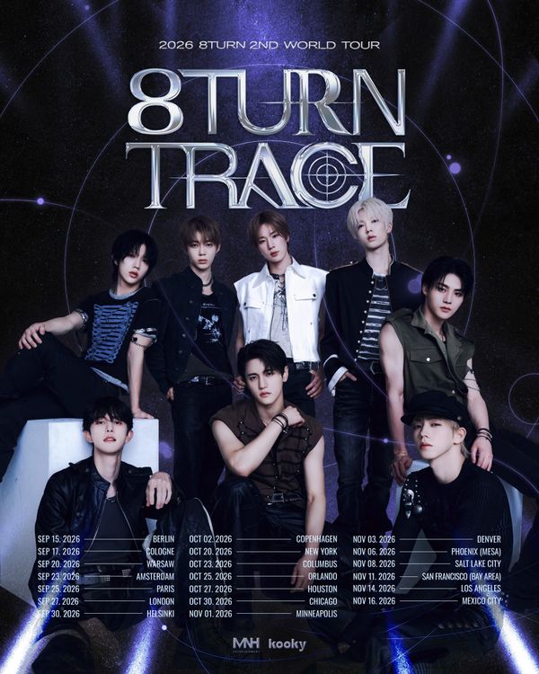 8TURN is taking over the United States on their 2nd World Tour