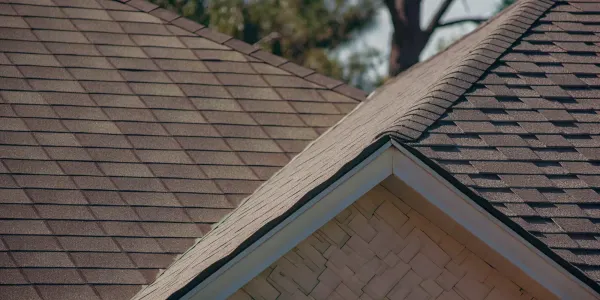 Synthetic and asphalt shingles comparison.