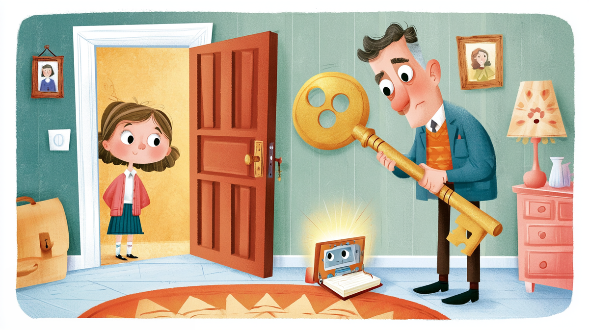 America's answer comes with a key to your kid's diary