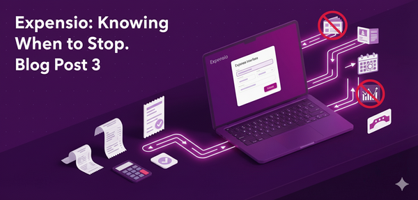 Episode 3: What I chose not to build