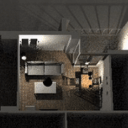 Screenshot of a 3D floorplan