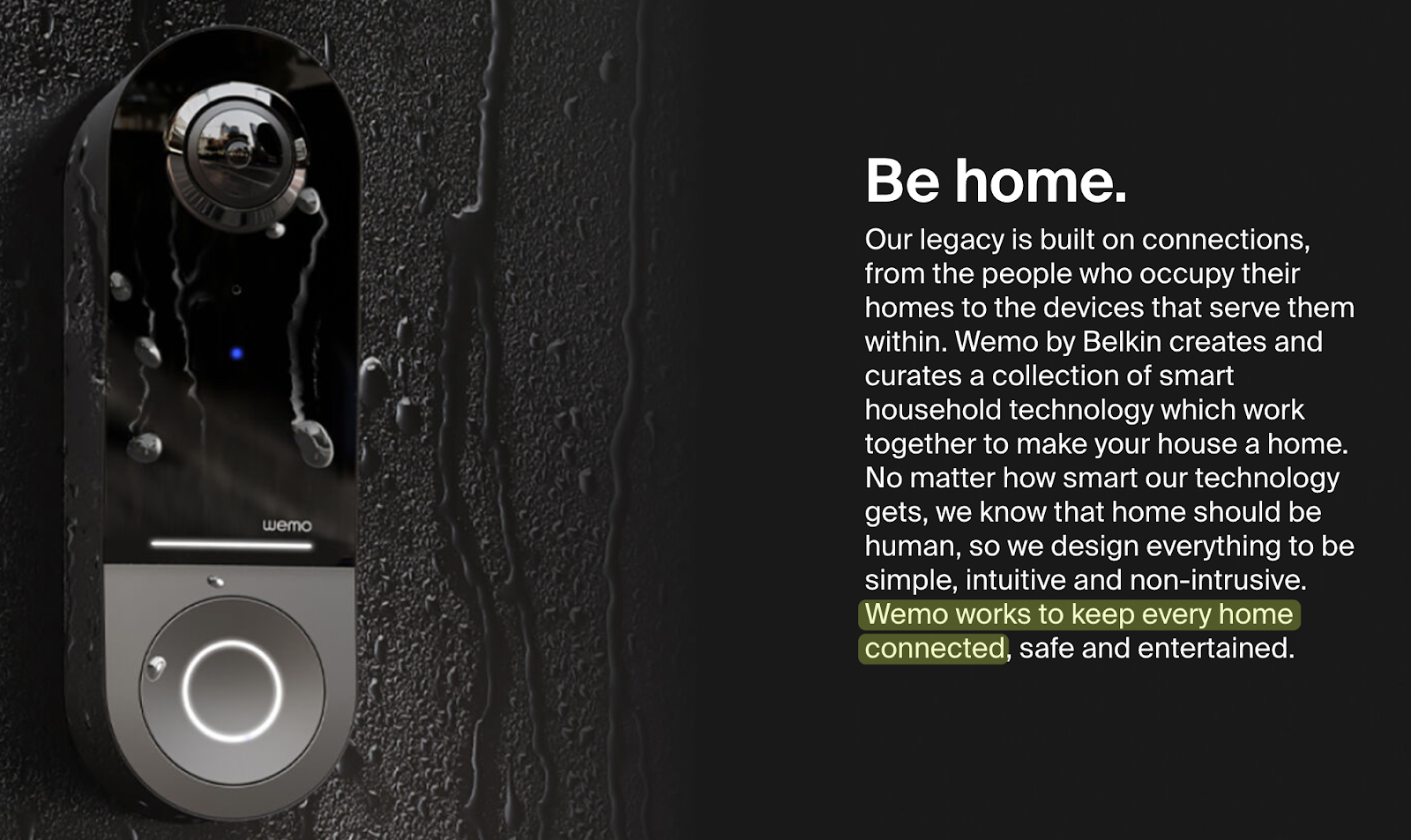 Belkin Page promises to keep every home connected