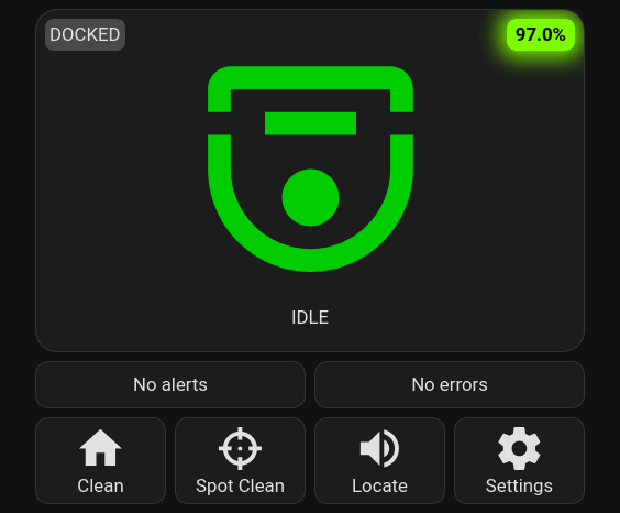 The icon for the Neato Connected V1.0 on the Home Assistant interface.