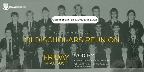 St Paul's College Class of 2016