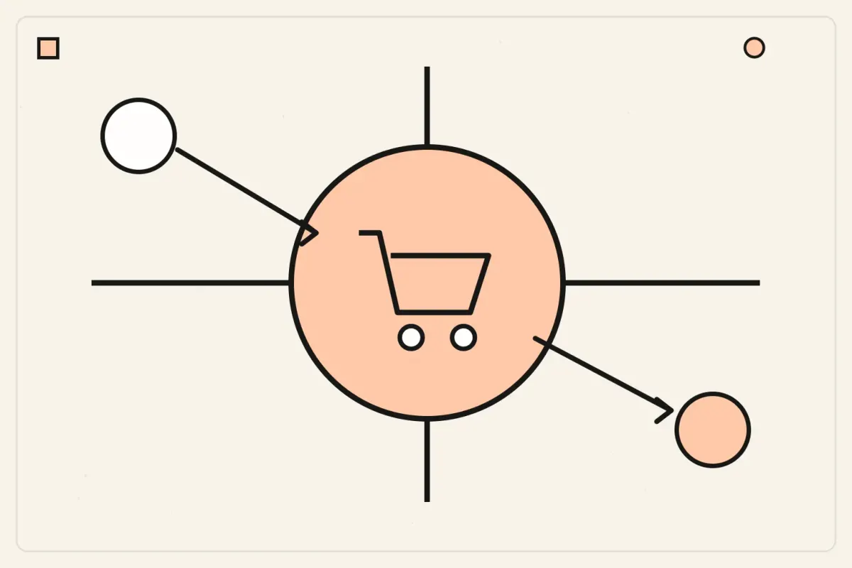 Illustration éditoriale — Tendances e-commerce pour booster vos ventes