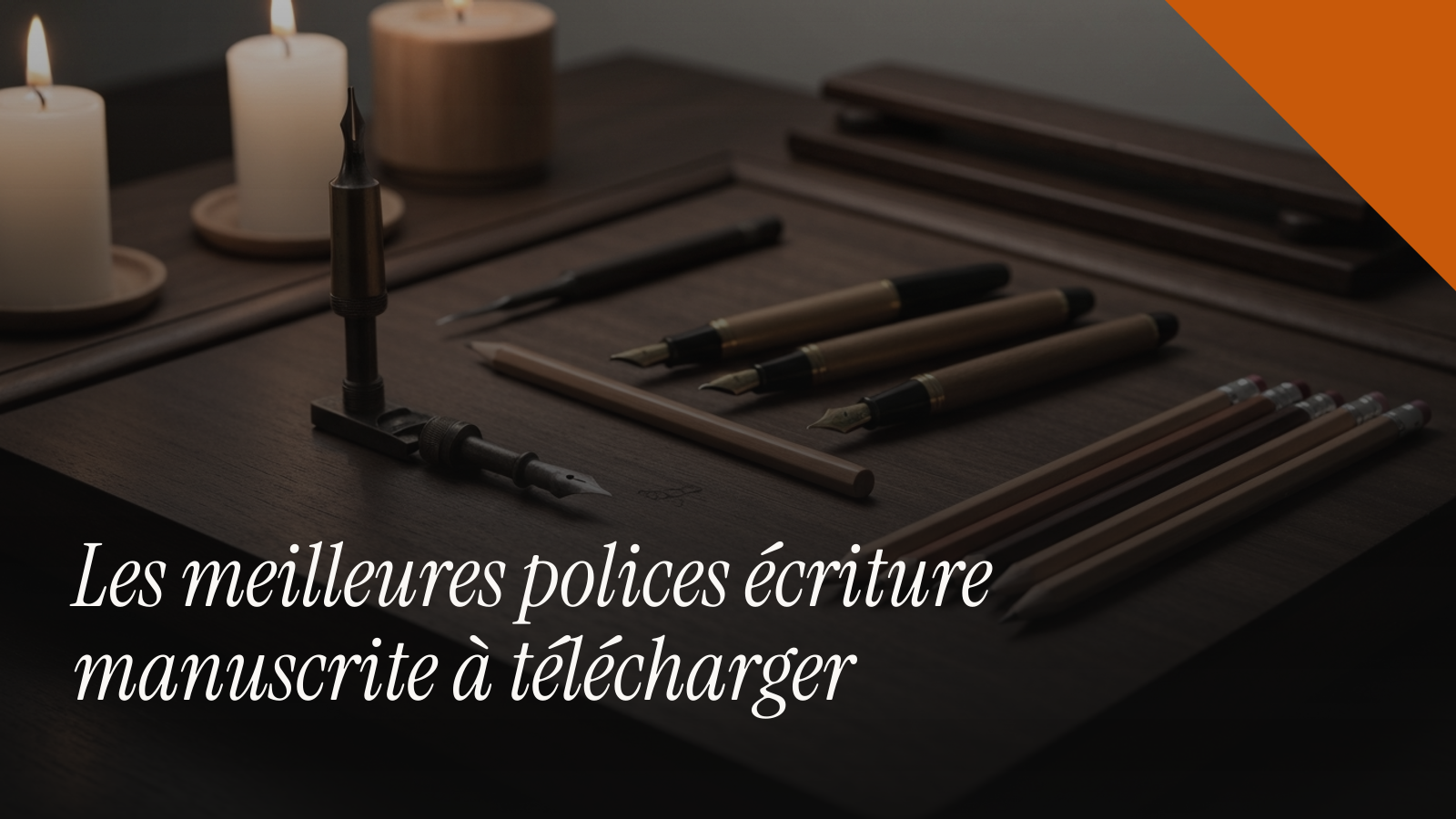 Les meilleures polices écriture manuscrite à télécharger