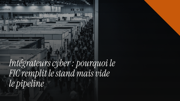 Intégrateurs cyber : pourquoi le FIC remplit le stand mais vide le pipeline