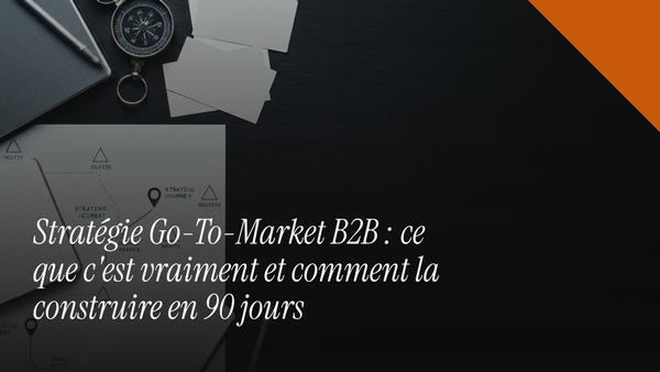 Stratégie Go-To-Market B2B : ce que c'est vraiment et comment la construire en 90 jours