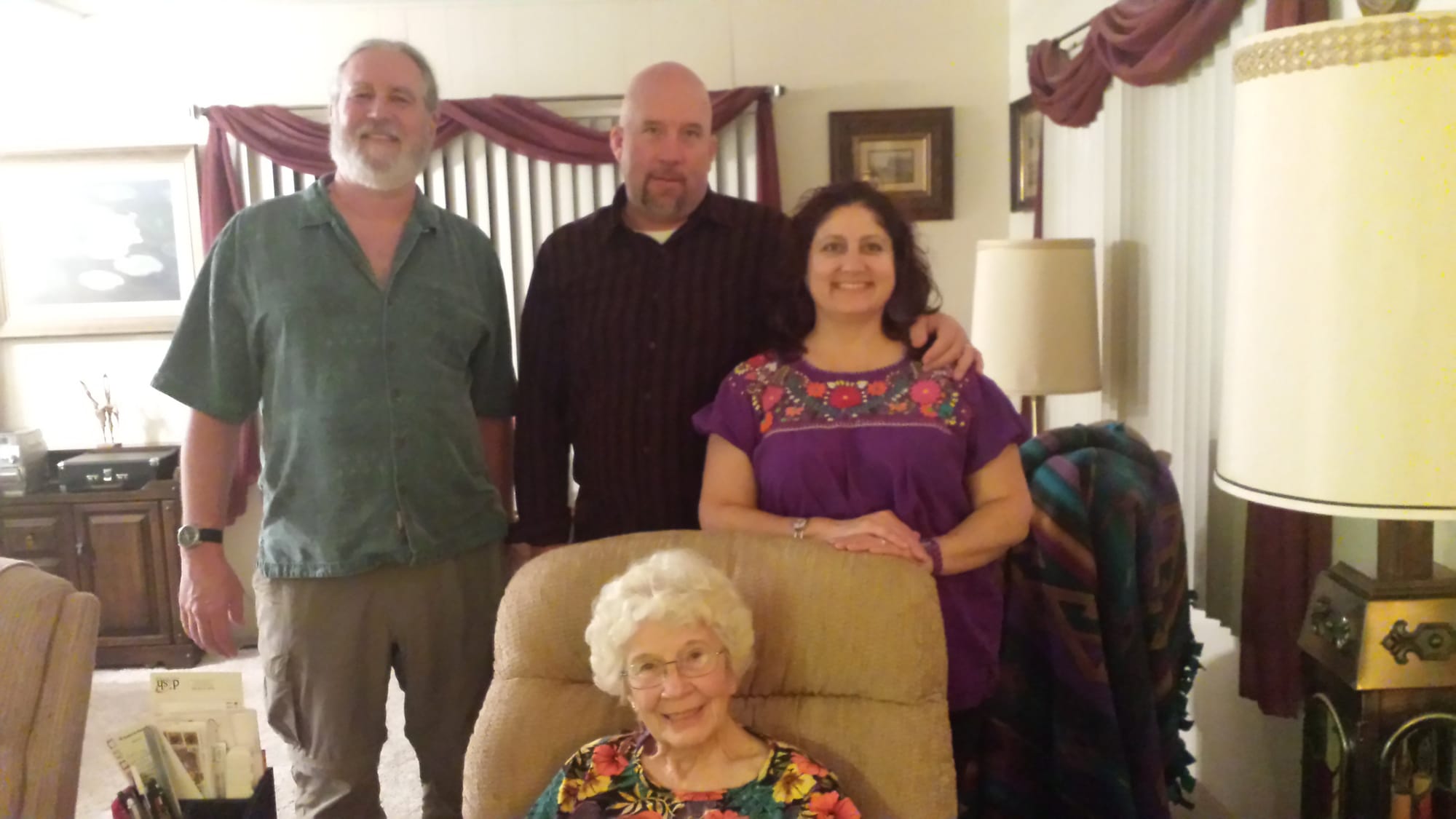 A last visit with Tim's sweet aunt