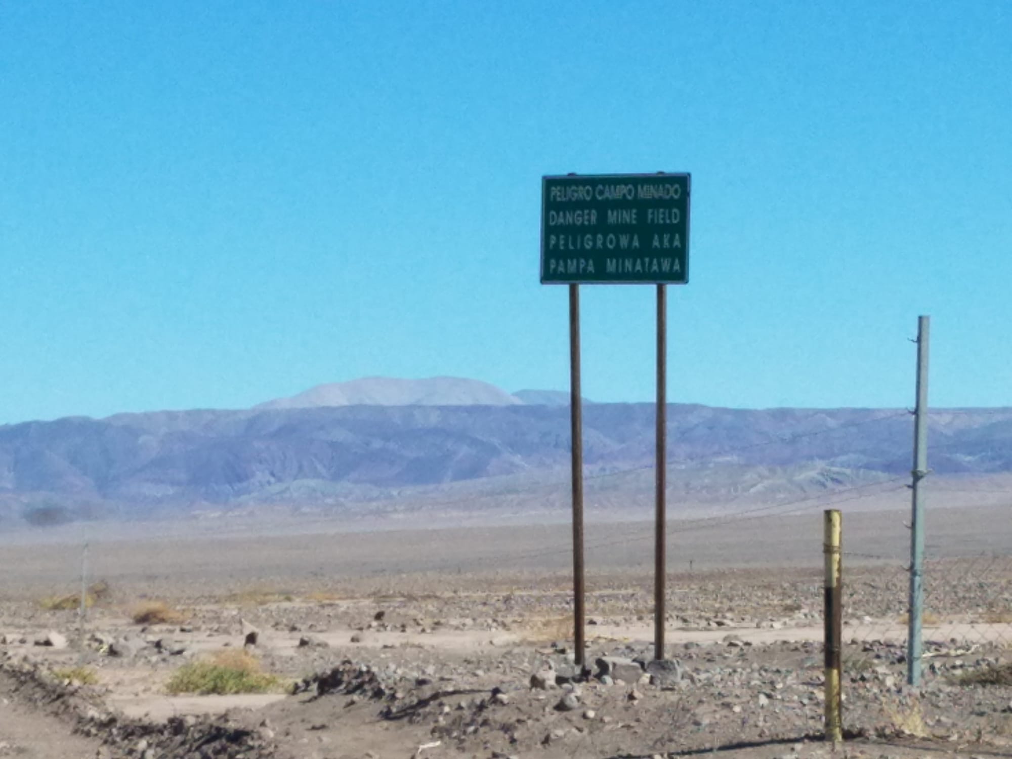 Danger! Land Mines!