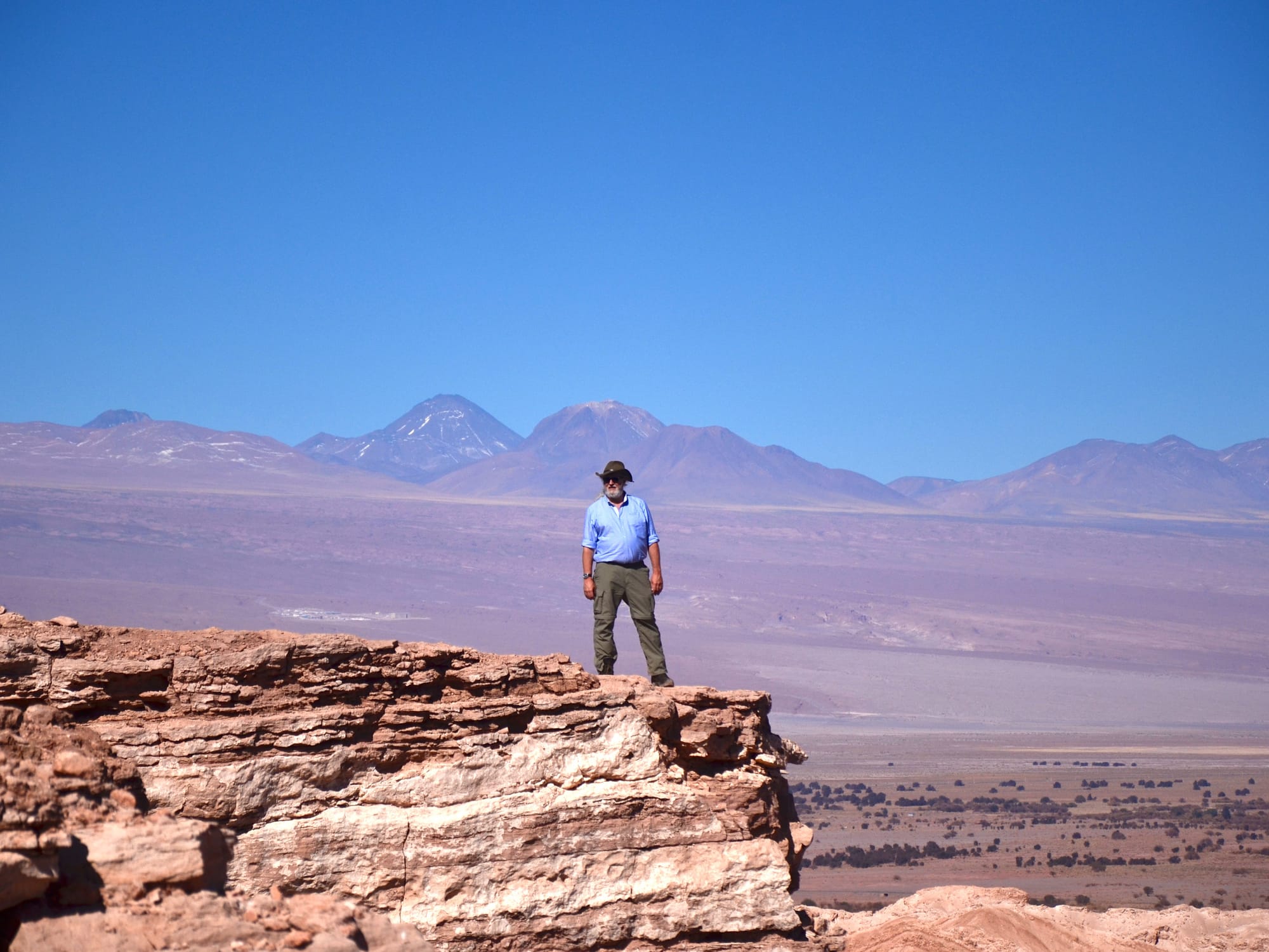 Tim Dwarfed by the Atacama Desert