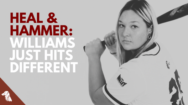 Heal & Hammer: Emily Williams is a future pediatric nurse. MVC pitchers wish she would go ahead and graduate early.