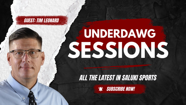 Introducing UnderDawg Sessions: Video Interviews w/ Your Favorite Salukis. First up, AD Tim Leonard 🎥 🐾