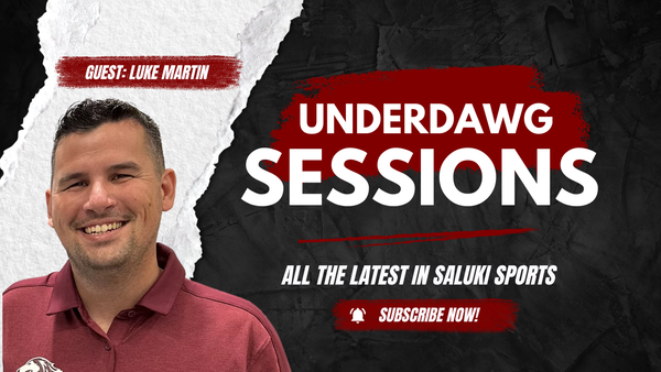 New Episode of UnderDawg Sessions: 'Voice of the Salukis' Luke Martin 🎥 🐾