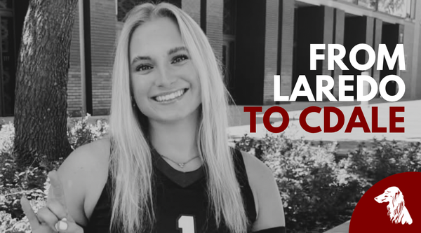 From the Streets of Laredo: Saluki Setter Emma Lade Ready to Make Some Noise