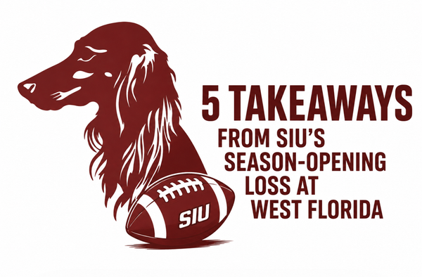 A New Update on DJ Williams Headlines Our 5 Takeaways From SIU’s Season-Opening Loss at West Florida