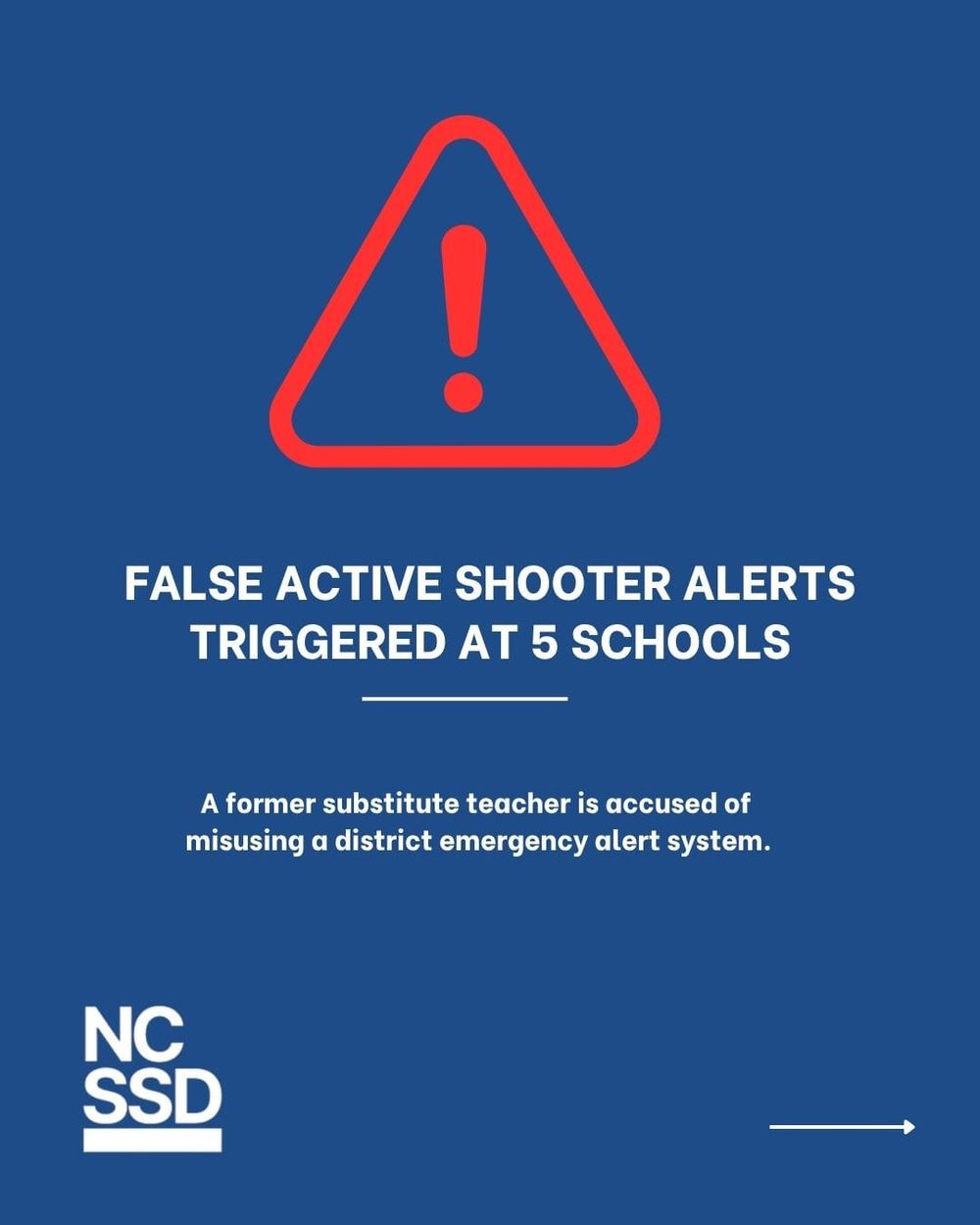 Substitute Teacher Accused of Triggering False Active Shooter Alerts at 5 Schools
