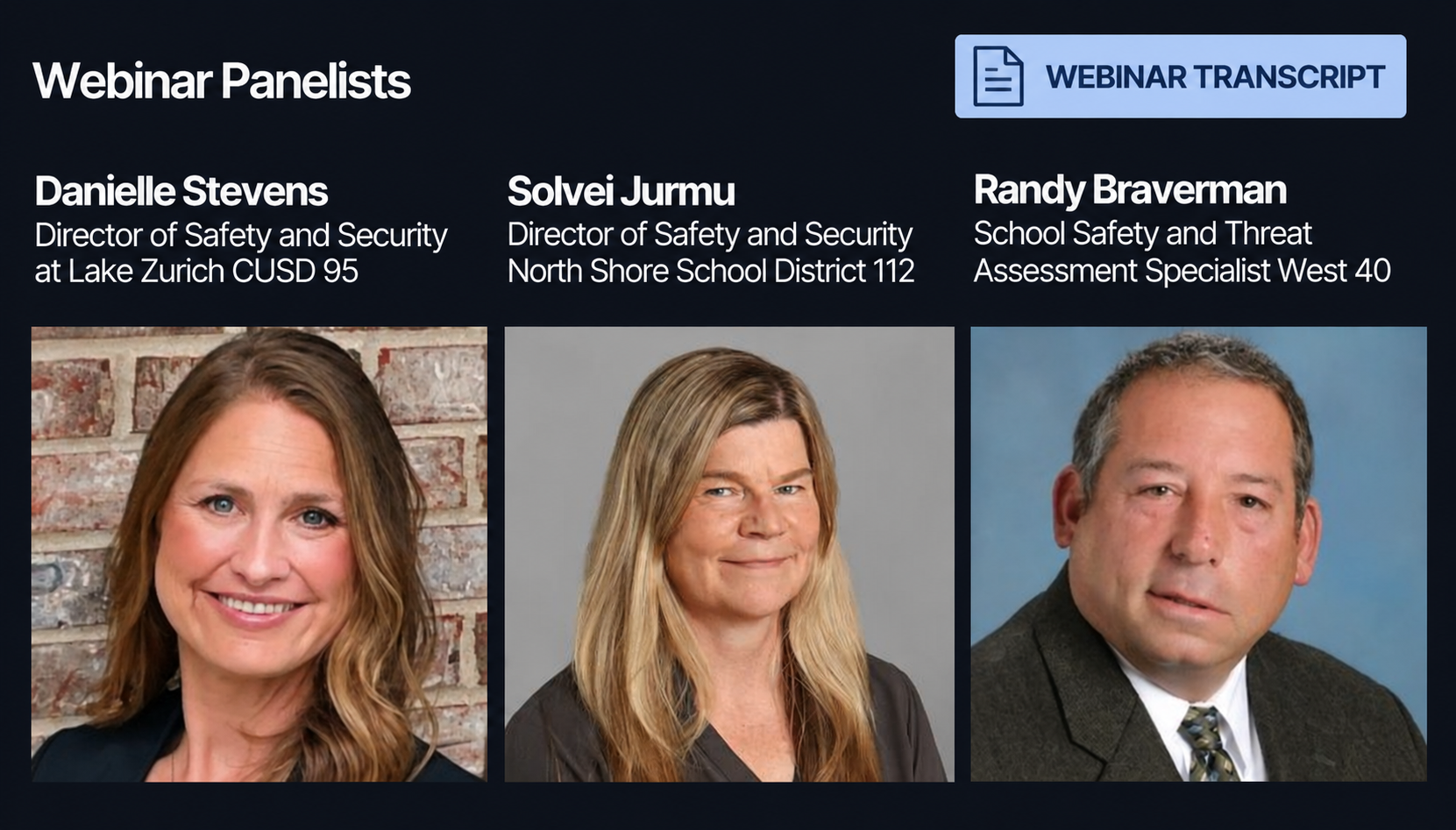 Webinar Transcript: Securing Summer School and Programs