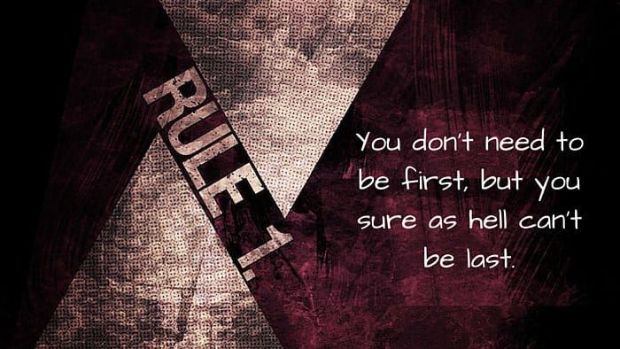 The First Rule of Platforms