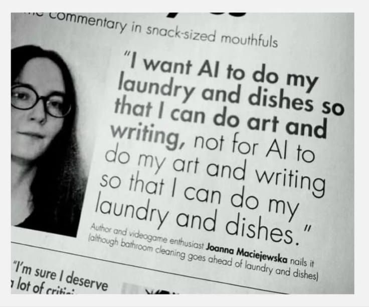 What I Really Want From AI