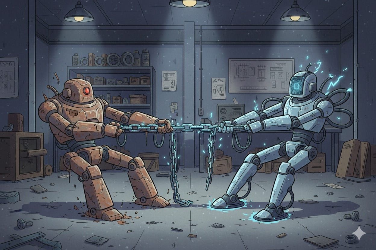 AI Giveth and Taketh Away