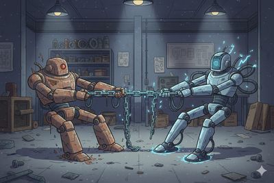 AI Giveth and Taketh Away