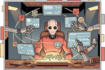 A Simple Example of AI Agents in Action