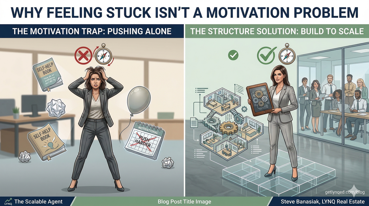 Why Feeling Stuck Isn't a Motivation Problem