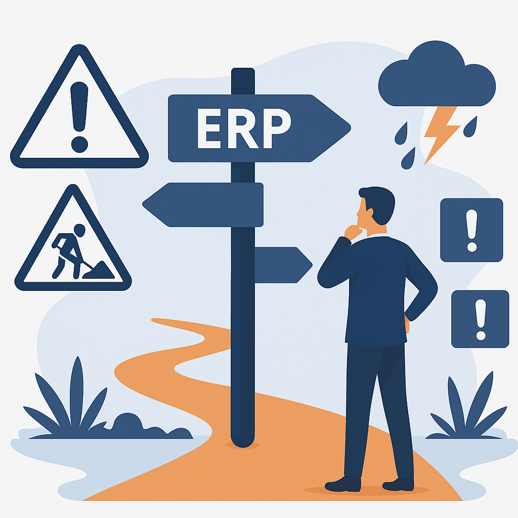 10 Warning Signs Your ERP Implementation Will Go Off Track