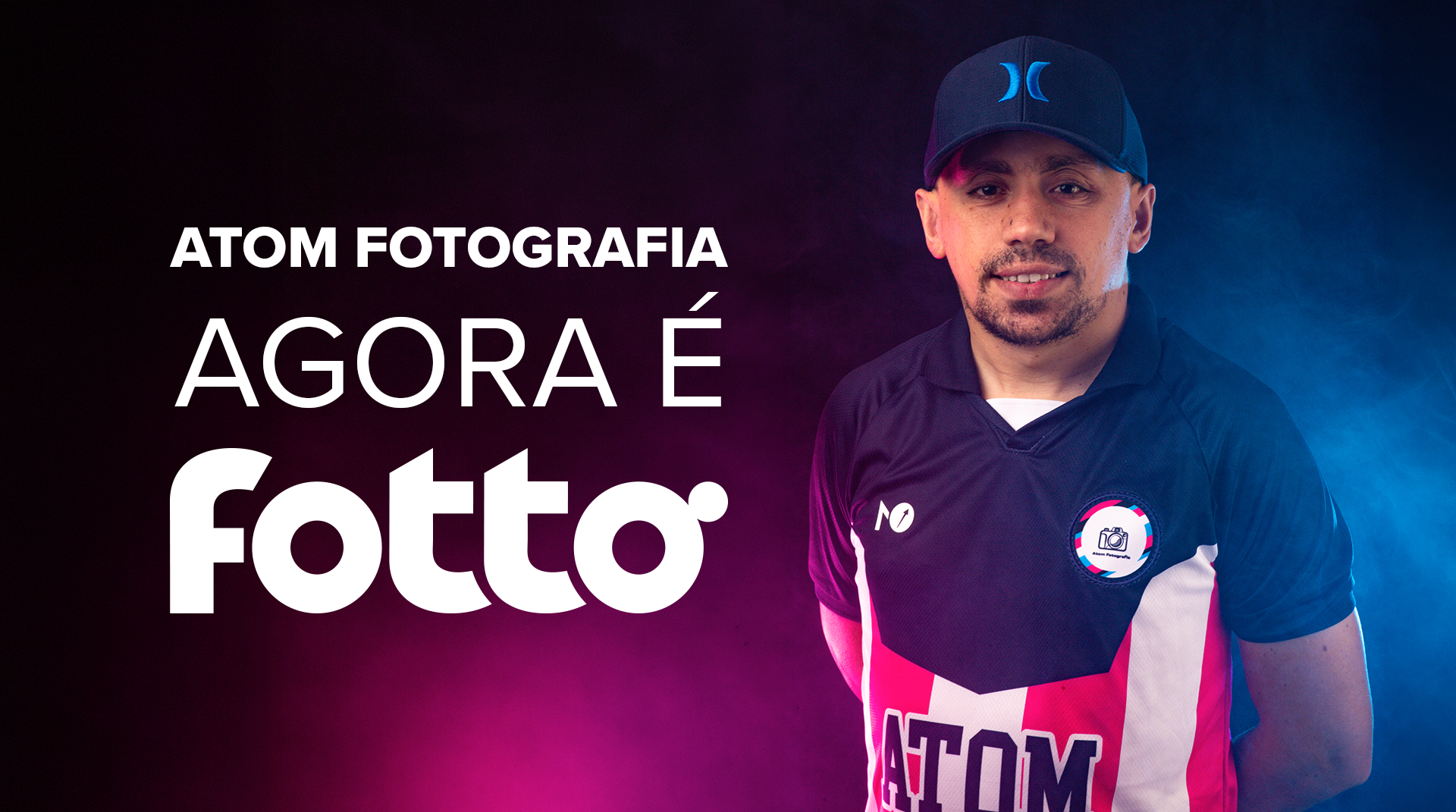 Atom Fotografia agora é Fotto! Parceria marca nova fase da fotografia esportiva no Brasil