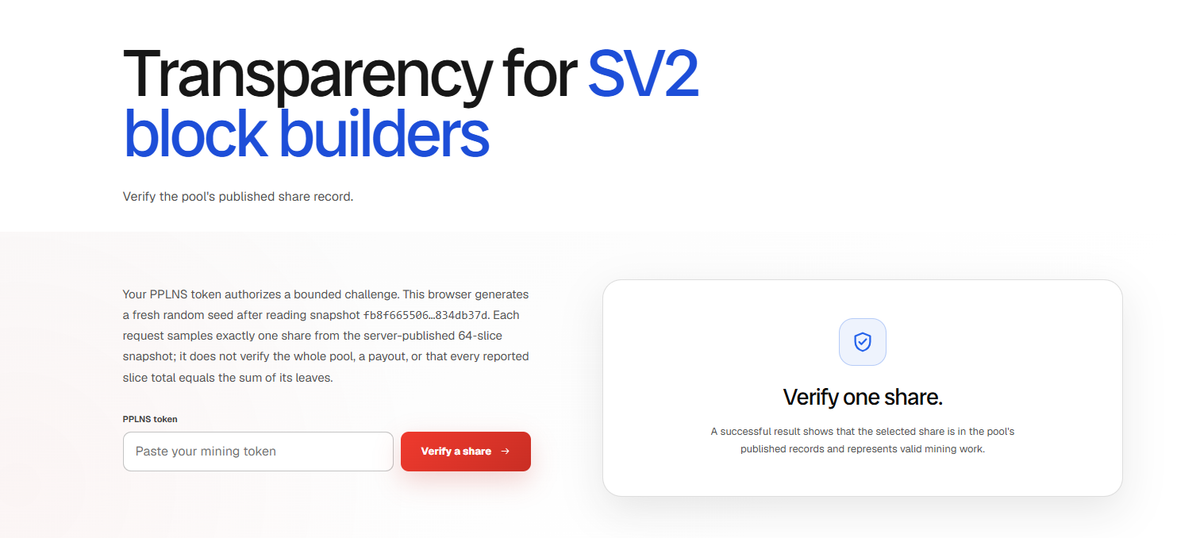 Pool Transparency System