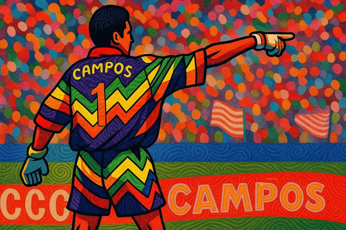 Jorge Campos: The Fluorescent Keeper-Striker