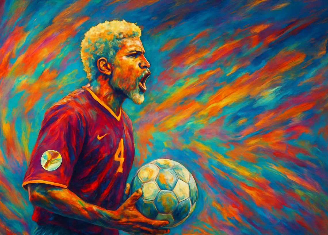 Abel Xavier ruling the right side of the portuguese defense 