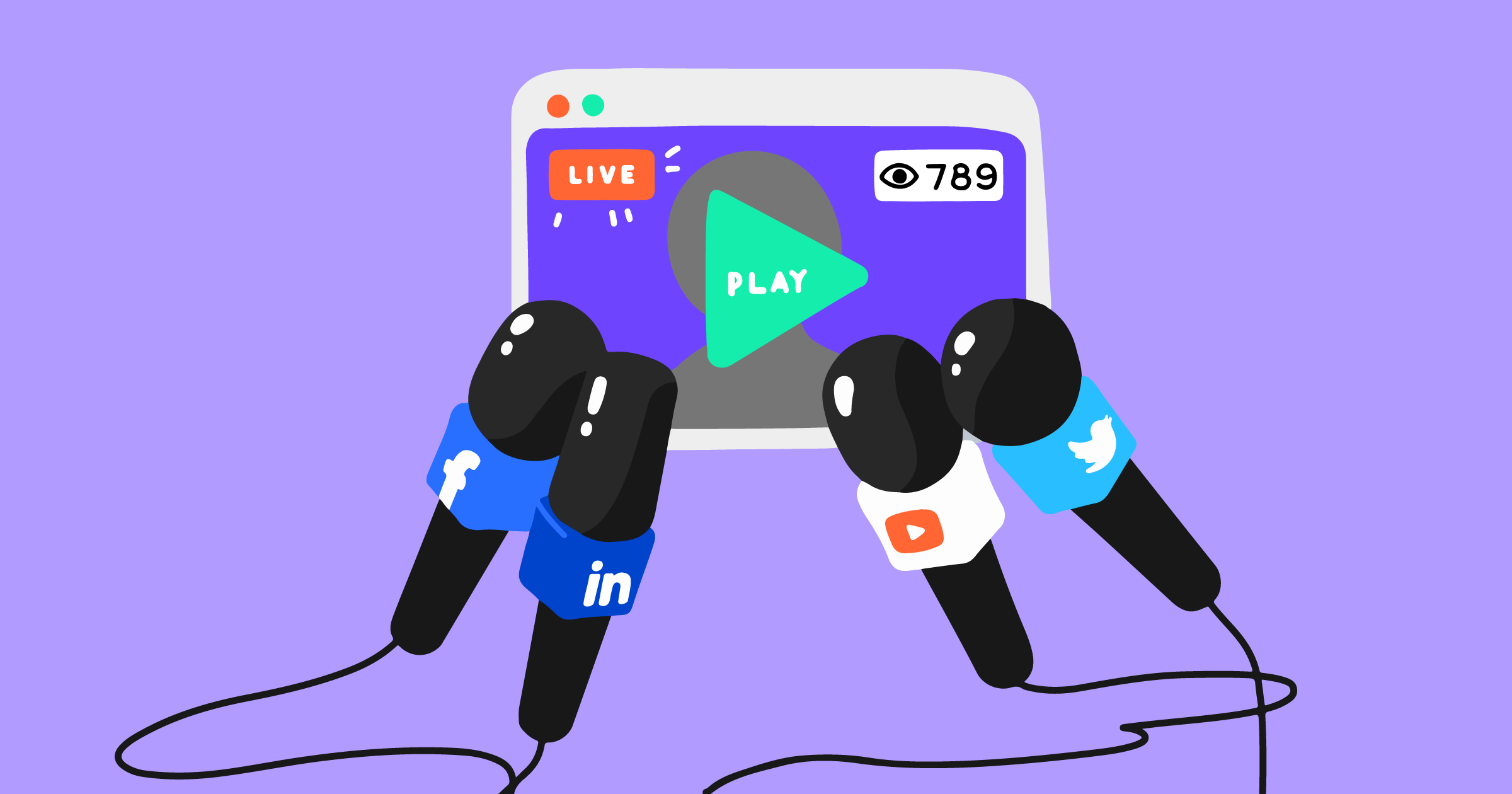 How to broadcast interviews and Q&As online